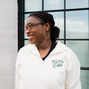 BIG LADIES CLUB - Quarter Zip Sweatshirts