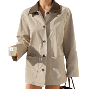 BIG LADIES CLUB - Tan Barn Jacket